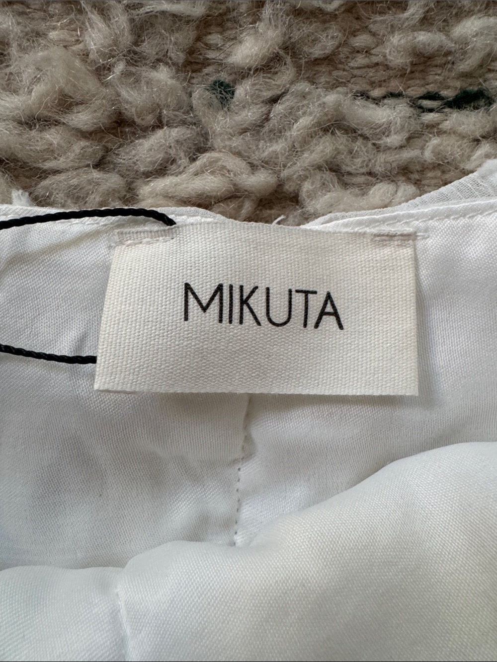 Mikuta White Ruffle Skort - Picture 6 of 7